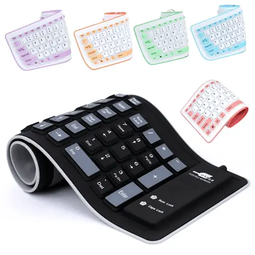 Foldable Silicone Keyboard