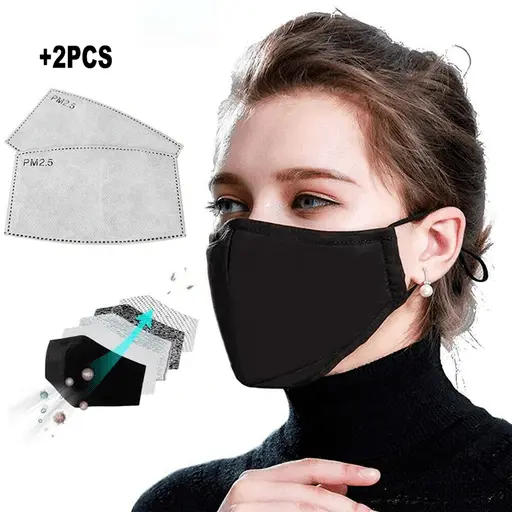 Cotton PM2.5 Flu Face mask
