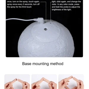 3D Moon Air Humidifier