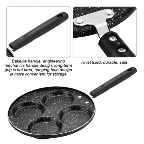 4/7 Holes Frying Pan