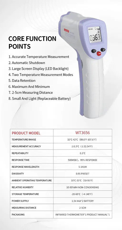 Non Contact Instant Thermometer