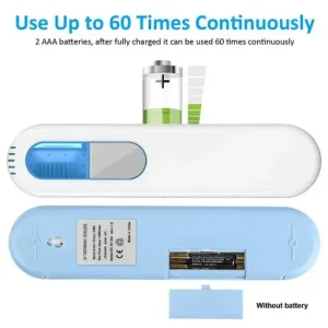 Portable UV Light Toothbrush Sterilizer