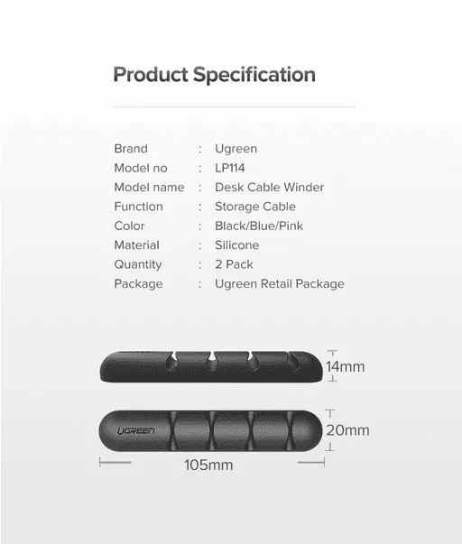 Silicone Cable Clips