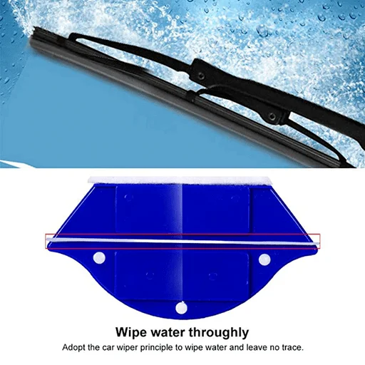 Magnetic Wash Window Wiper