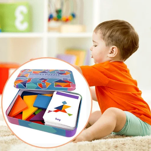 Puzzle Wooden Toys Box