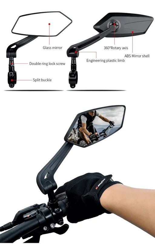 Wide Range Bike Mirror