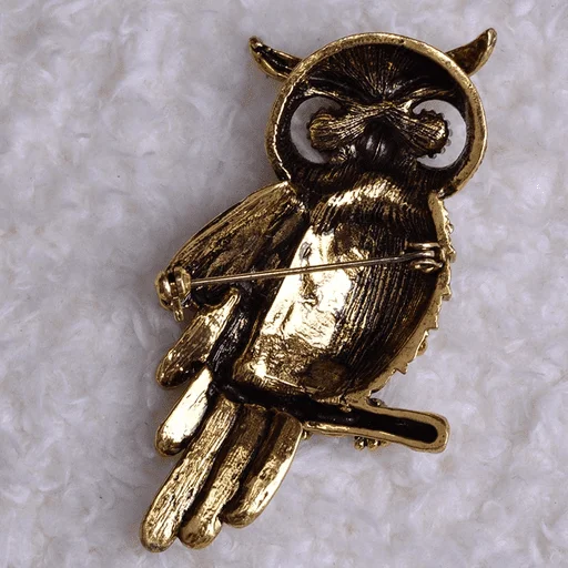 Owls Vintage Brooches