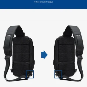 USB Anti-Theft Sling Backpack