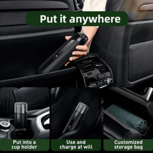 Handheld Auto Vacuum Cleaner
