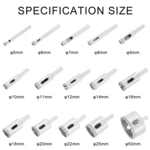 Hole Drilling Bit Set
