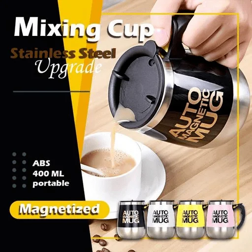 Stainless Steel Magnetic Mixing Mug