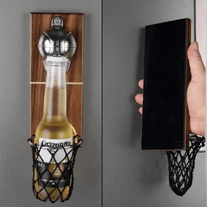 Wall Mounted Basketball Bottle Opener