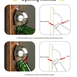 Wall Mounted Basketball Bottle Opener