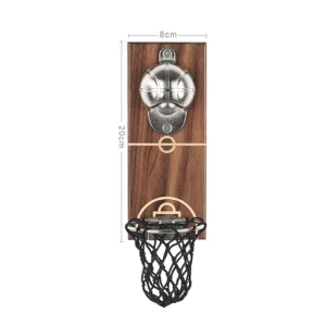 Wall Mounted Basketball Bottle Opener