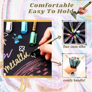 Metallic Permanent Color Paint Markers