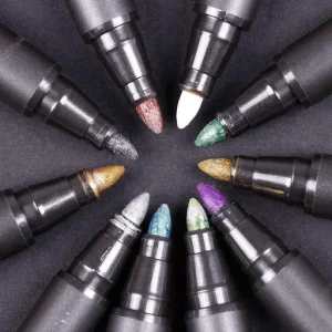 Metallic Permanent Color Paint Markers