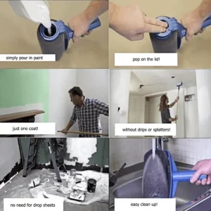 Multi-Purpose Paint Rollers Set
