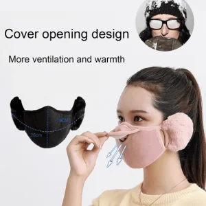 2 in 1 Winter Warm Mask Earmuffs