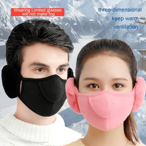 2 in 1 Winter Warm Mask Earmuffs