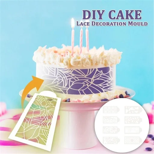 DIY Cake Lace Decoration Mould