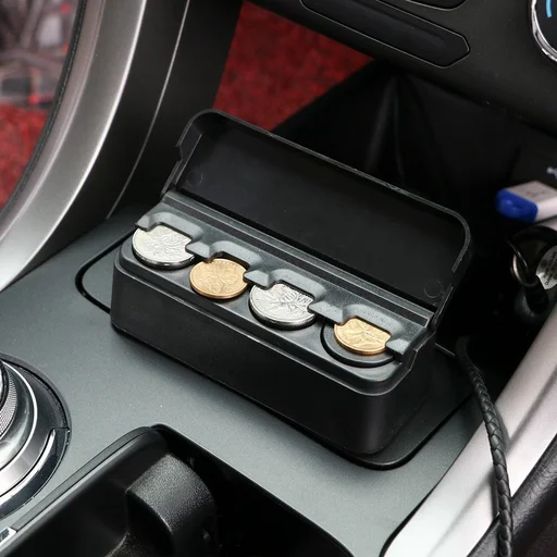 Car Coin Storage Box