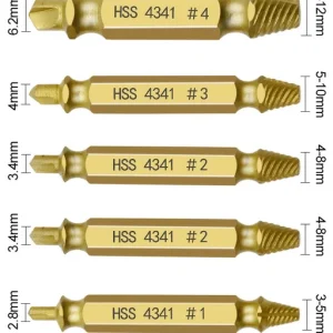 Stripped Screw Extractor Set