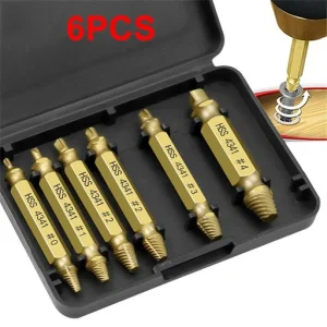 Stripped Screw Extractor Set