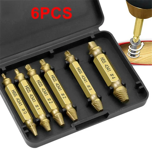 Stripped Screw Extractor Set