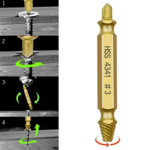 Stripped Screw Extractor Set