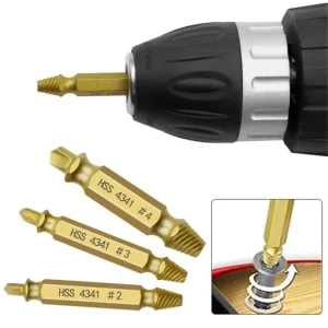 Stripped Screw Extractor Set