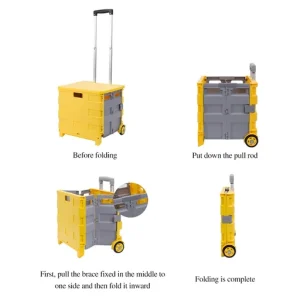Multifunctional Folding Shopping Cart