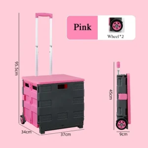 Multifunctional Folding Shopping Cart