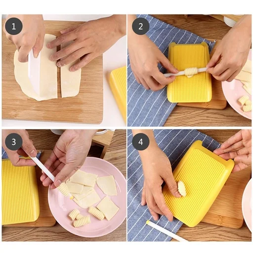 Yohome Pasta Board Kitchen Handmade Pasta Gadgets Noodle Food Set Scraping  Macaroni