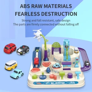Racing Rail Car Interactive Toy