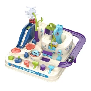 Racing Rail Car Interactive Toy
