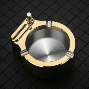 Retro Metal Ashtray