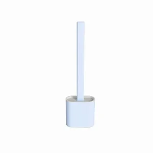 Revolutionary Silicone Flex Toilet Brush with Holder