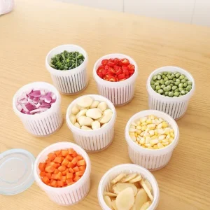 Double Layer Vegetables Sealed Keeper