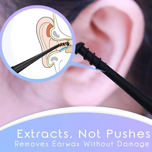 Micro-Bristle Reusable Ear Pick Cleaner