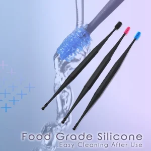 Micro-Bristle Reusable Ear Pick Cleaner