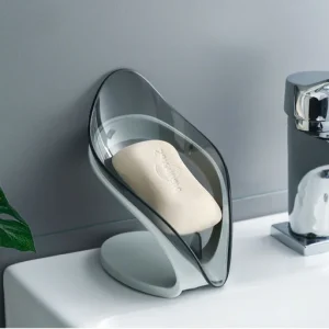 Leaf Shape Self Draining Soap Holder