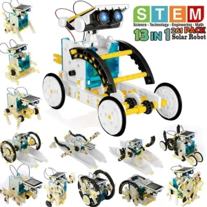 13-in-1 Educational Solar Robot Kit