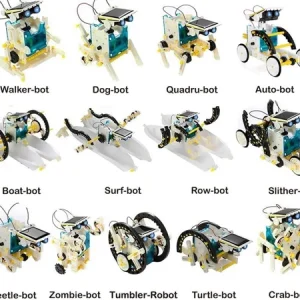 13-in-1 Educational Solar Robot Kit