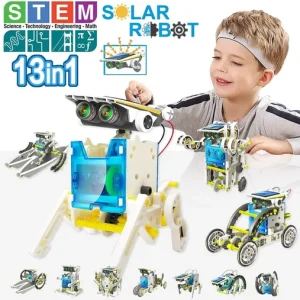 13-in-1 Educational Solar Robot Kit