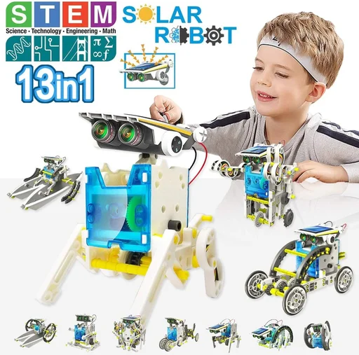 STEM 13-in-1 Educational Solar Robot Kit – Bravo Goods