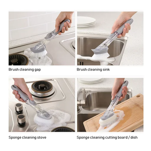 2 in 1 Cleaning Fluid Scrubber Kit