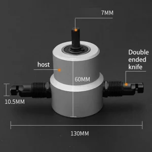 Double Headed Sheet Metal Nibbler Cutter