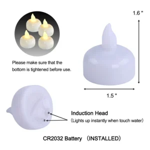 LED Floating Flameless Candles
