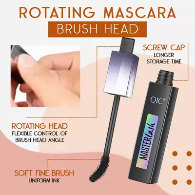 Rotating Brush Head Waterproof Mascara
