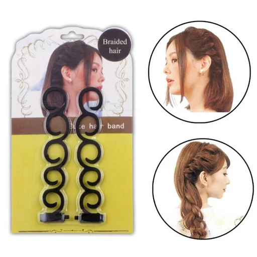 Lintian 17 Pieces Twist Plait Hair Braiding Hairdressing Tools